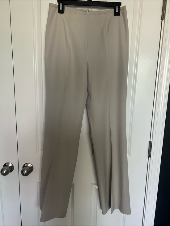 Marlow Pants - Marlow Women's Wide-Leg Stretch Trousers in Light Taupe